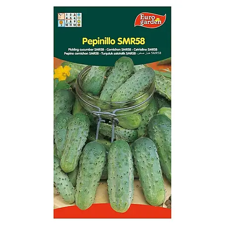 Euro Garden  Semillas de vegetales Pepino SMR58