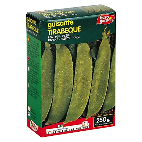 Euro Garden  Semillas de vegetales Guisantes Tirabeque