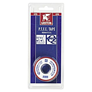 Griffon Afdichtingsband voor schroefdraad Rol 12 m x 12 mm x 0,10 mm  (Geschikt voor: Loodgieterwerkzaamheden, 12 m x 12 mm x 0,1 mm)