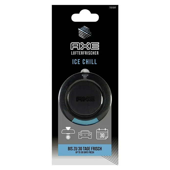 Axe Autoduft 3D - Ice Chill, Klemmen, 30 Tage - AXE Lufterfrischer "Ice Chill" für das Auto. Bis zu 30 Tage Frische, ideal zur Anbringung am Rückspiegel.