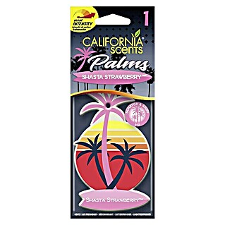 California Scents Lufterfrischer Palms Paper (Shasta Strawberry, 30 Tage)