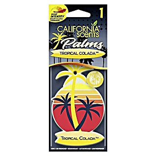 California Scents Lufterfrischer Palms Paper (Tropical, 30 Tage)