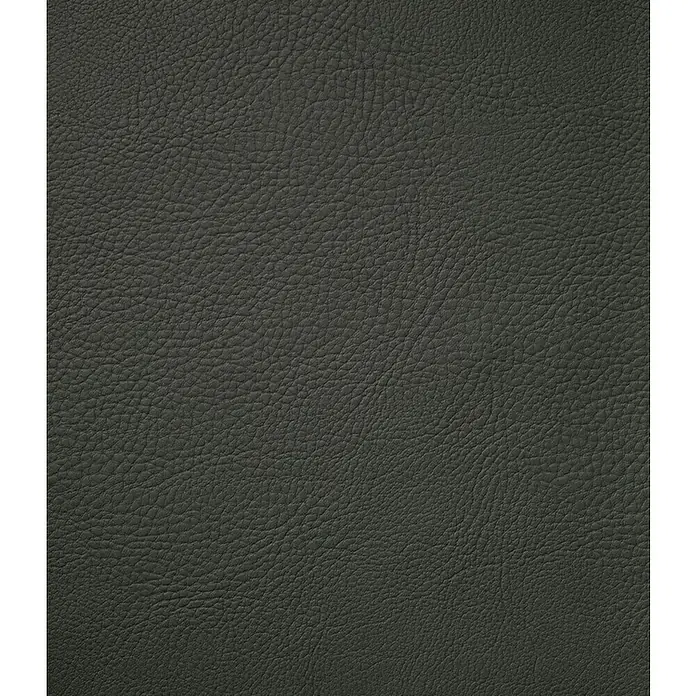 Tisch-Set Monaco - Steel Grey, 45 x 30 cm - Nahaufnahme eines strukturierten, anthrazitfarbenen Lederimitats. Es bietet ein robustes Aussehen, ideal für hochwertige Möbeldesigns.