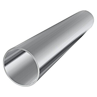 Marinetech Tubo de acero inoxidable A4 (Largo: 1.500 mm, Diámetro: 25 mm)