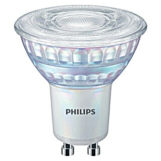 Philips Lámpara LED Classic CW (GU10, Intensidad regulable, Blanco frío, 350 lm, 50 W)