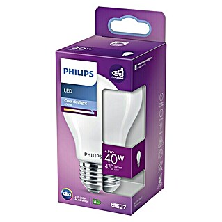 Philips Bombilla LED Classic CDL (E27, 40 W, A60, 470 lm)