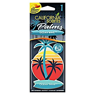 California Scents Lufterfrischer Palms Paper (Ocean Wave, 30 Tage)