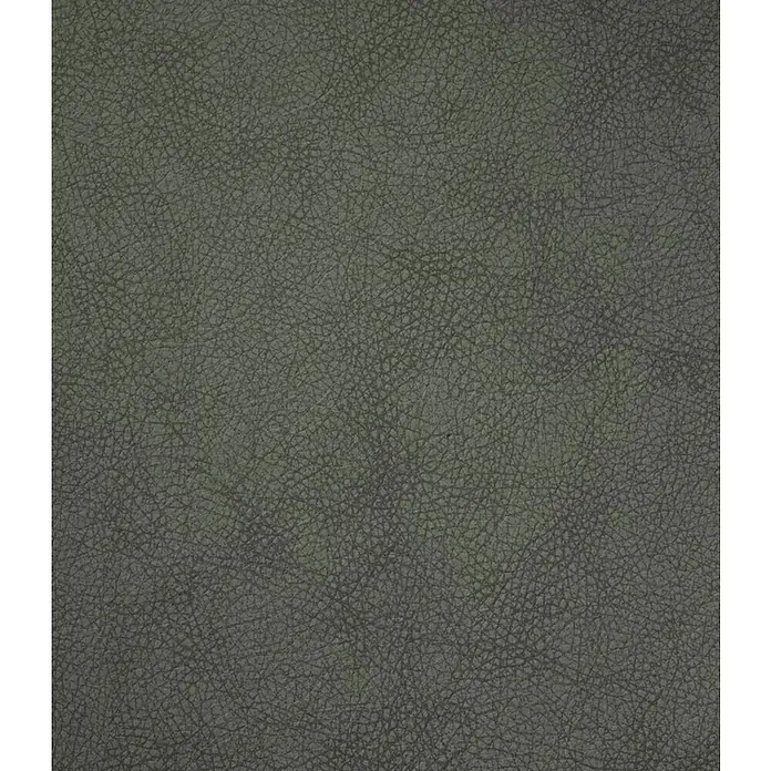 Tisch-Set Monaco Raw - Storm Grey, 45 x 30 cm - Nahaufnahme eines grauen Ledermaterials mit einer feinen, genarbten Textur, die sich ideal für Möbel und Accessoires eignet.
