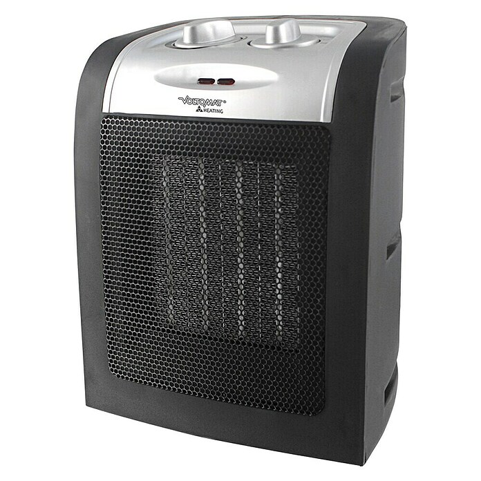 Voltomat HEATING Keramische ventilatorkachel (1.800 W, Hoogte: 22 cm, Met thermostaat)