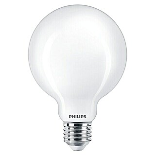 Philips Lámpara LED Classic CW (E27, No regulable, 806 lm, 60 W, Globo)