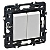 Legrand Valena Next Conmutador doble (Blanco, Colocar, Plástico, 10 A) | BAUHAUS