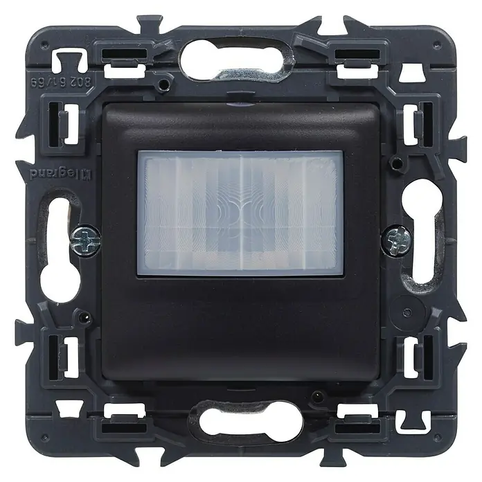Legrand Valena Next Detector de movimiento por infrarrojos Eco - Negro - Sensor de movimiento LeGrand en gris. El sensor de movimiento es un dispositivo práctico para la iluminación automática.