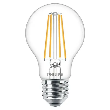 Philips  Bombilla LED Classic CW Transparente