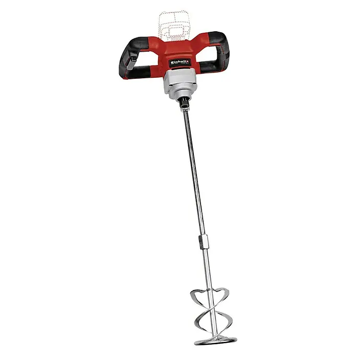 Einhell Power X-Change 18V Akku-Farbrührer TE-MX 18 Li-Solo - 18 V, Anzahl Akkus: Ohne Akku, Leerlaufdrehzahl: 620 U/min - Einhell TE-MX 1600-2 CE Doppelrührwerk für anspruchsvolle Mischaufgaben, ideal für Bau und Renovierung. Kraftvoll und zuverlässig.