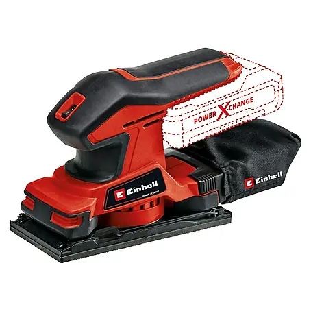 Einhell PXC 18V Lijadora orbital de batería TC-OS 18/187 Li Solo