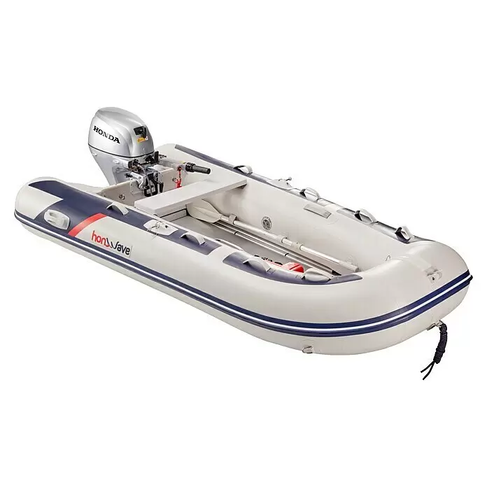 Honda Marine Schlauchboot T30-AE3 - L x B: 297 x 157 cm, Geeignet für: Max. 4 Personen, Nutzlast: 610 kg - Diagonale Ansicht