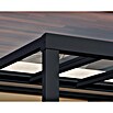 Palram – Canopia Terrassenüberdachung Stockholm (B x T: 515 x 340 cm, Anthrazitgrau, Polycarbonat, Transparent) | BAUHAUS