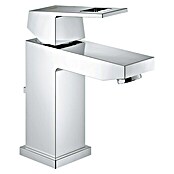 Grohe Eurocube Waschtischarmatur S-Size (Chrom, Glänzend, Mit Zugstange, Mit Durchflussbegrenzung) | BAUHAUS