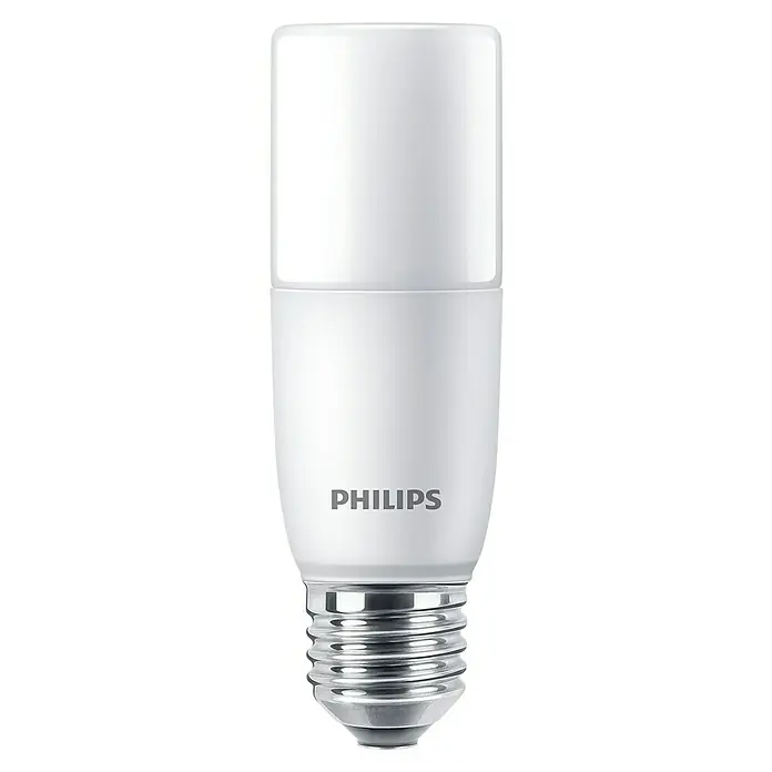 Philips Bombilla LED Classic CW - E27, No regulable, Blanco frío, 1.050 lm, 75 W - Primer plano de una bombilla LED Philips, destacando su eficiencia energética e iluminación duradera, ideal para hogares modernos.
