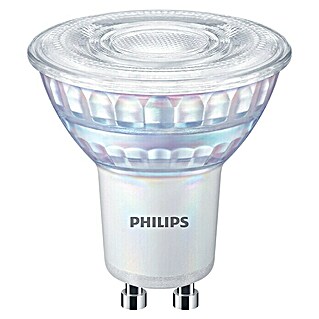 Philips Lámpara LED Classic CW (GU10, Intensidad regulable, Blanco frío, 575 lm, 80 W)