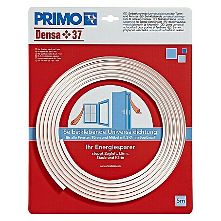 Primo Universaldichtung Densa 37 (Weiß, 6 m, Passend für: Spaltenbreite 3 – 7 mm)