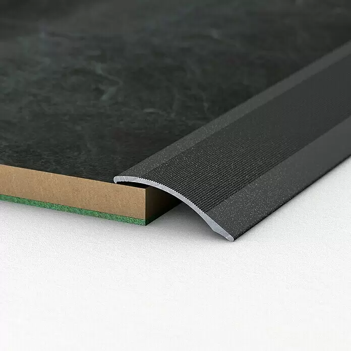 LOGOCLIC Anpassprofil 138 - Anthrazit Metallic, 1 m x 38 mm, Montageart: Kleben - Detailaufnahme