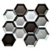 Mosaikfliese Hexagon Crystal XBH HX159 