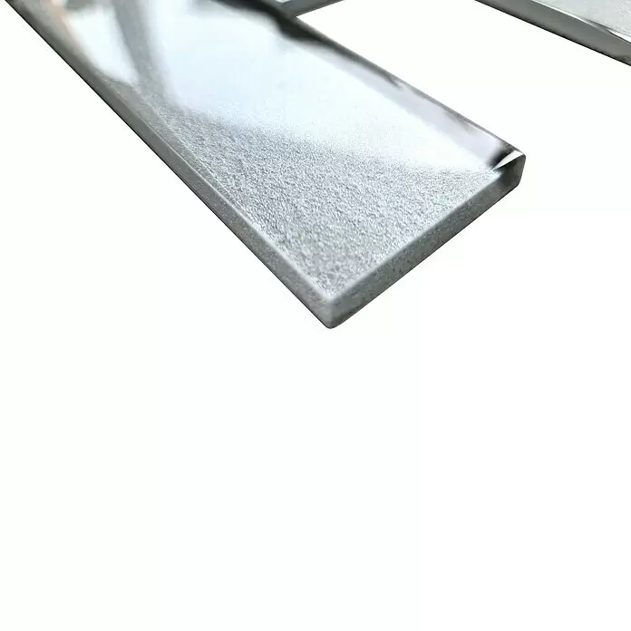 Mosaikfliese Rechteck Crystal XBH SW01 - 30 x 30 cm, Weiß, Glänzend - Detailaufnahme