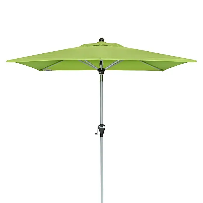 Doppler Active Marktschirm Auto Tilt - Fresh Green, Bespannungsmaß (L x B): 210 x 140 cm - Dieser elegante, hellgrüne Sonnenschirm bietet idealen Schutz vor der Sonne und ist ein stilvolles Accessoire für jeden Außenbereich.