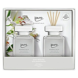 Ipuro Essentials Raumduft (White Lily, 2 Stk., 50 ml)