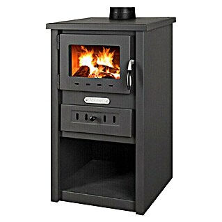Kamin na drva Nova S (7,5 kW, Kapacitet grijanja prostorije: 120 m³, Antracit)