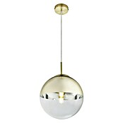 Globo Okrugla viseća svjetiljka Varus  (40 W, Ø x V: 250 mm x 120 cm, Zlatne boje, E27) | BAUHAUS
