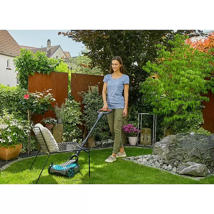 Gardena Power for All 18V Akku-Rasenmäher - 18 V, Ohne Akku, 2,5 Ah, Schnittbreite: 22 cm - Anwendungsbeispiel