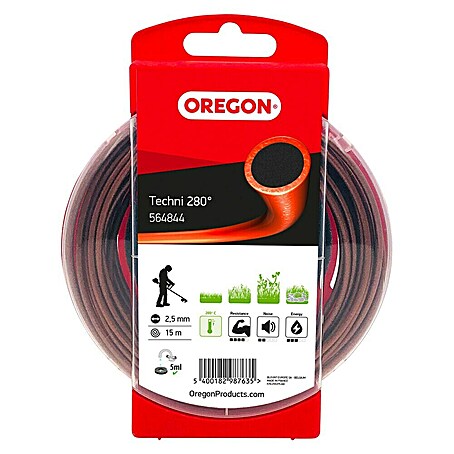 Oregon Nylonfaden Techni (Fadenlänge: 15 m, Fadenstärke: 2,5 mm)