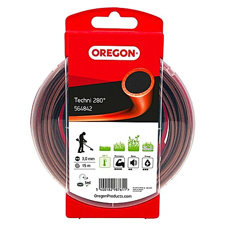 Oregon Nylonfaden Techni (Fadenlänge: 15 m, Fadenstärke: 3 mm)