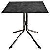 Mesa de balcón Bistro (L x An x Al: 65 x 65 x 71 cm, Laminado de alta presión (HPL), Cuadrado, Antracita) | BAUHAUS