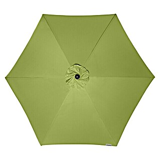 Doppler Active Okrugli suncobran za terasu (Fresh Green, Pokrivanje promjera: 210 cm)
