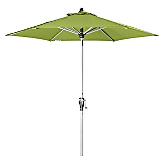 Doppler Active Marktschirm rund Auto Tilt (Fresh Green, Durchmesser Bespannung: 210 cm)