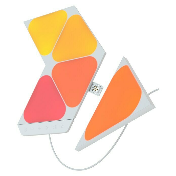 Nanoleaf Panneau LED Shapes Mini Triangles 5 pces Kit de démarrage 2e génération
