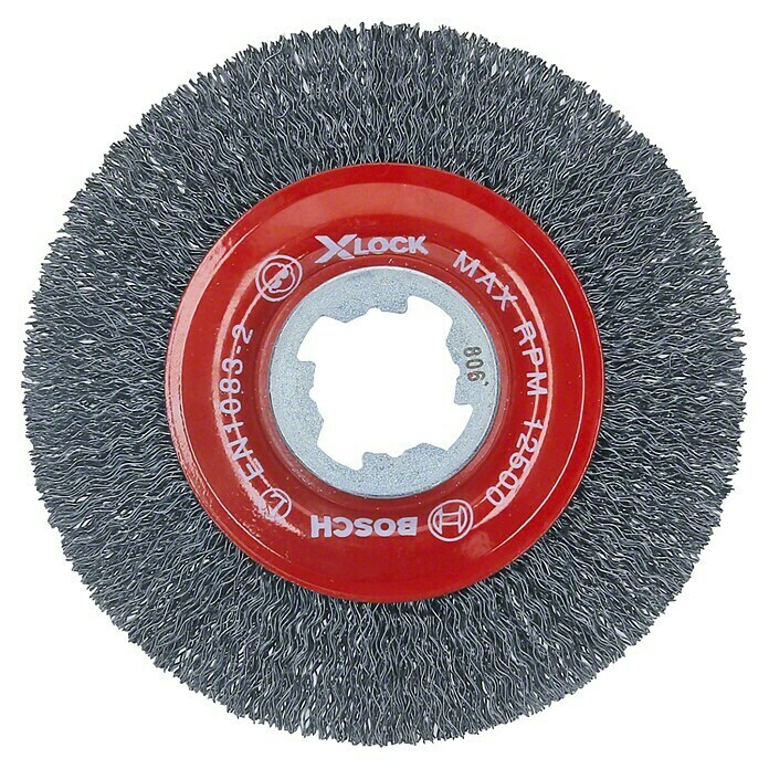 BOSCH Professional Spazzola a disco X-LOCK Clean for Metal