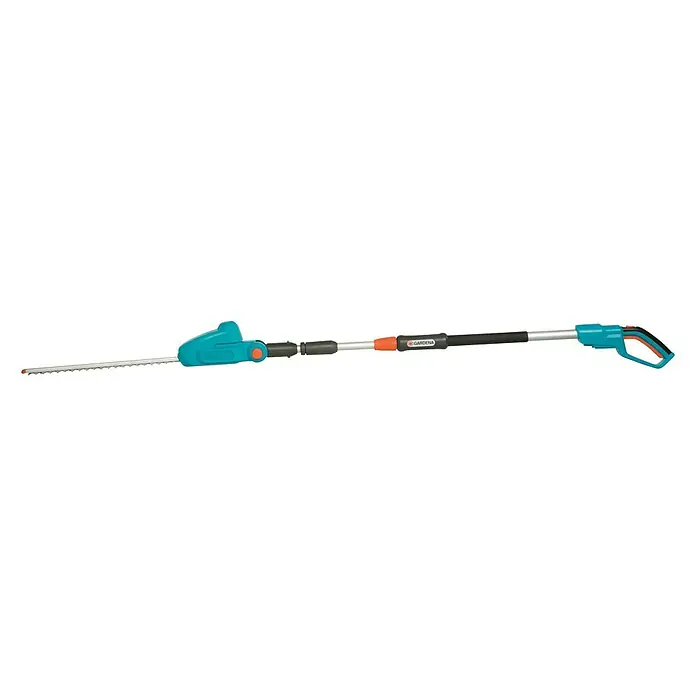 Gardena Power for All 18V Teleskop-Heckenschere - 18 V, Ohne Akku, Schwertlänge: 42 cm - Gardena Akku-Teleskop-Heckenschere für einen präzisen und kabellosen Heckenschnitt in großer Höhe. Ideal für müheloses Arbeiten.