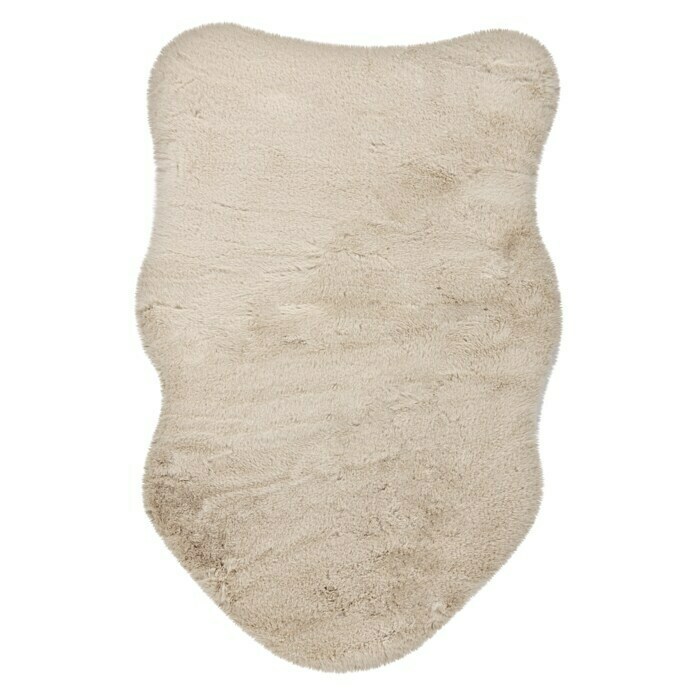 Deko-Kunstfell HappyTieroptik, Beige, 90 x 60 cm, 100 % Polyester (Flor) View From Above