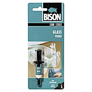 Bison Glas-metaallijm Glas Spuit 2 ml (Vochtbestendig)