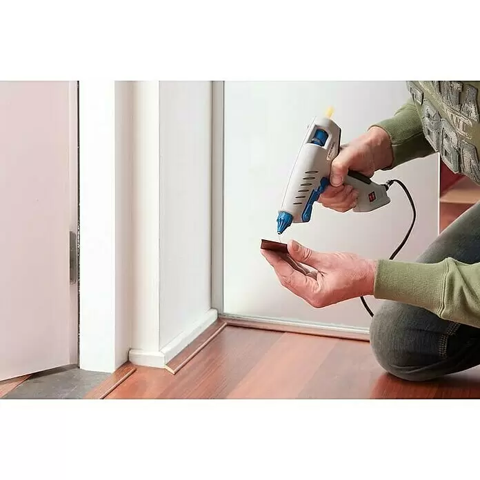 Dremel Heißklebepistole 940-3 - Durchmesser Klebepatrone: 11 mm - 12 mm, Aufheizzeit: 5 min - 7 min, Arbeitstemperatur: 195 °C - Anwendungsbeispiel