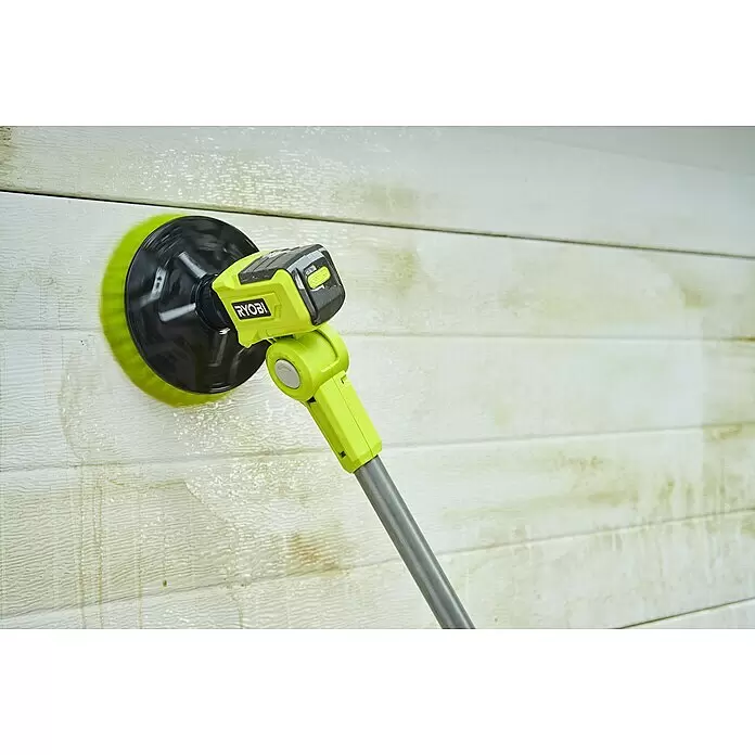 Ryobi ONE+ Akku-Reinigungsbürste R18TPS-0 - 18 V, Ohne Akku - Detailaufnahme