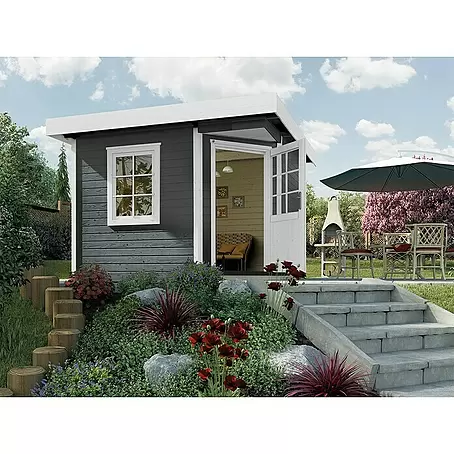 Weka  Gartenhaus Designhaus 213+