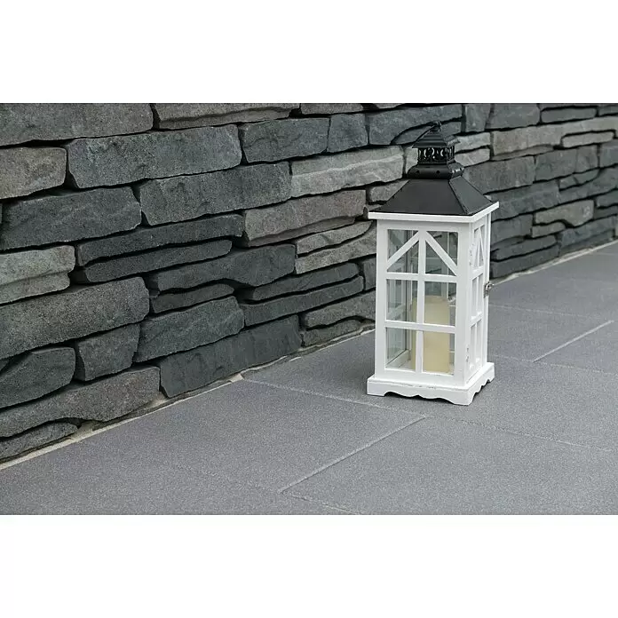 EHL Mauerstein Burgundermauer - Anthrazit, 40 x 18 x 8 cm, Beton - Stimmungsaufnahme