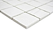Mosaikfliese Quadrat CG KN1 (29,5 x 29,5 cm, Weiß, Glänzend) | BAUHAUS