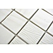 Mosaikfliese Quadrat CG KN1 (29,5 x 29,5 cm, Weiß, Glänzend) | BAUHAUS