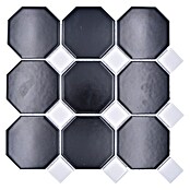 Mozaik pločica Octa G 942N  (30 x 30 cm, Crno-bijele boje, Mat) | BAUHAUS